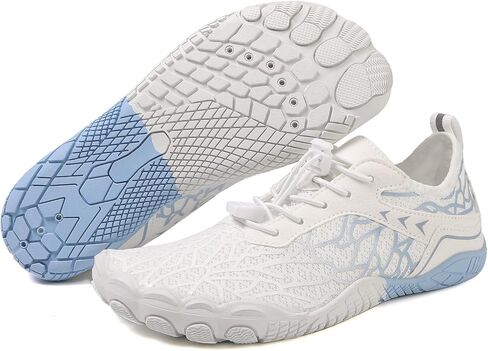 HF Stride Shoes Women Slip On Walking Sneakers HF Stride Barefoot Shoes Wide Toe Box Hike Barefoot Sneakers Pro Barefoot Shoe Minimalist Trail Running Sneaker Breathable & Non-Slip Athletic Footwear in Saudi Arabia