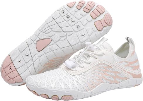 HF Stride Shoes Women Slip On Walking Sneakers HF Stride Barefoot Shoes Wide Toe Box Hike Barefoot Sneakers Pro Barefoot Shoe Minimalist Trail Running Sneaker Breathable & Non-Slip Athletic Footwear in Saudi Arabia