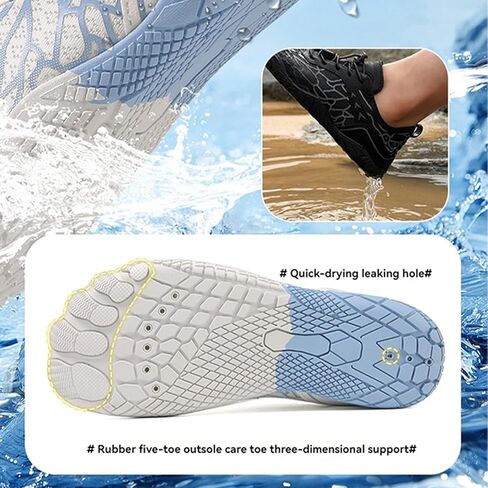 HF Stride Shoes Women Slip On Walking Sneakers HF Stride Barefoot Shoes Wide Toe Box Hike Barefoot Sneakers Pro Barefoot Shoe Minimalist Trail Running Sneaker Breathable & Non-Slip Athletic Footwear in Saudi Arabia