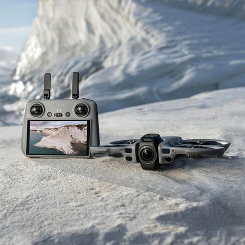 طائرة بدون طيار DJI Avata 360 مع RC 2 (مع شاشة) 360 درجة مع تصوير 1 بوصة 8K 360 درجة للتصوير الجوي FPV والتصوير الجوي، حزمة مع بطاقة ذاكرة 128 جيجابايت، ضمان CPS لمدة عامين + مجموعة طيار in Kuwait