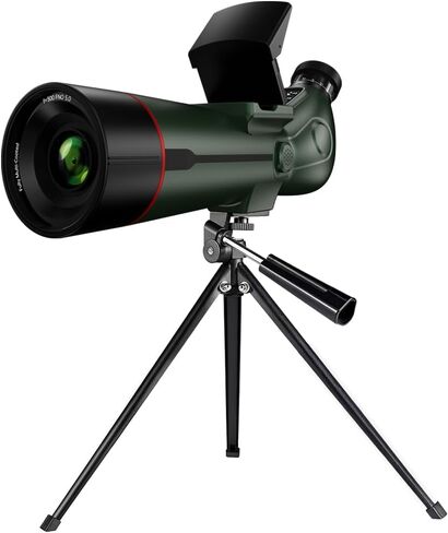 [ZenTech Lab] تلسكوب فلكي رقمي SPX5-80 - فيديو 4K، فتحة 78 مم، طول بؤري 300 مم، تكبير رقمي 18x، شاشات مزدوجة، قابلة لإعادة الشحن من النوع C in Kuwait