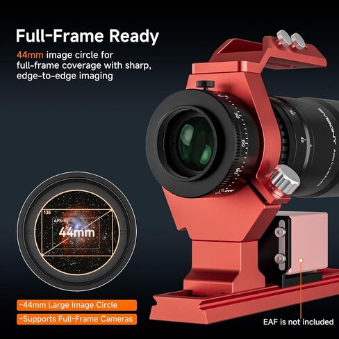 SVBONY SV545 Telescope Petzval Lens APO with SV241 Pro Power Management Box, F4.5, 203mm Focal Length, Built in Field Flattener, Remote Control for Astronomy Equipment, for Deep Sky Astrophotography in Kuwait