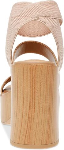 Wild Pair Womens Scarlitt Faux Leather Ankle Strap Pumps Tan 8 Medium (B,M), Nude Fabric in Kuwait