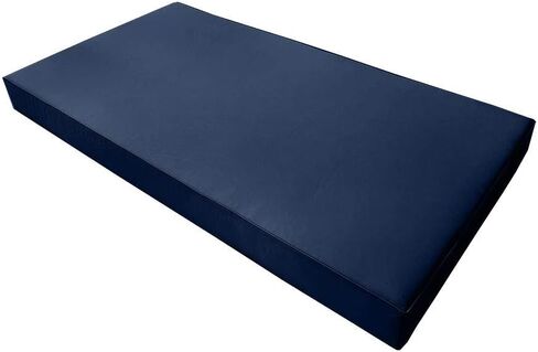 |Cover ONLY| Outdoor Piped Trim 6" Crib Size Daybed Fitted Sheet Slipcover AD101 in Kuwait