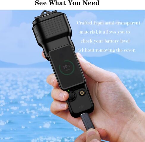 Protective Case for DJI Osmo Pocket 3 Protective Cover for Pocket 3 Handheld Camera Lens Screen Protector Cap in Kuwait