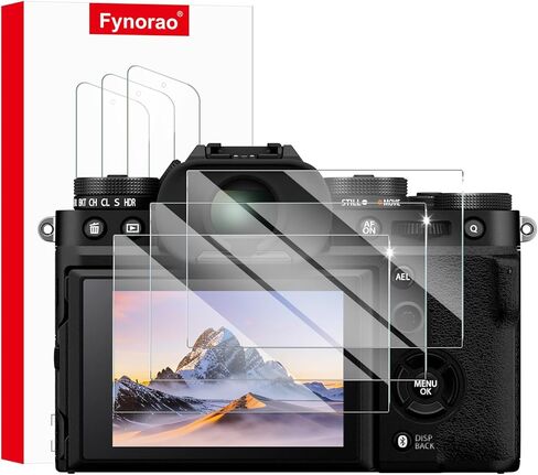 3-Pack Screen Protector for Fujifilm X-T50/X-E5/X-M5 Camera, Tempered Glass Film, Impact-Protection, HD, Anti-Shatter, Anti-Scratch, 9H Hardness, 2.5D Curved Edges, Case Friendly, Bubble Free in Kuwait