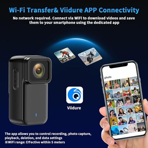كاميرا حركة إبهام مقاومة للماء بدقة 4K، كاميرا عمل WiFi بزاوية 123 درجة مع شاشة مقاس 1.47 بوصة، تسجيل لمدة 3 ساعات، تسجيل HDR ليلي وحلقة، كاميرا فيديو رياضية تحت الماء، منظور شخصي بدون استخدام اليدين للمغامرات الخارجية in Kuwait