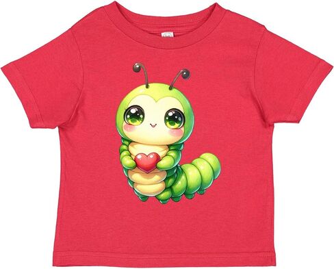 تي شيرت الأطفال الصغار من Inktastic لطيف Kawaii كاتربيلر مع قلب in Kuwait