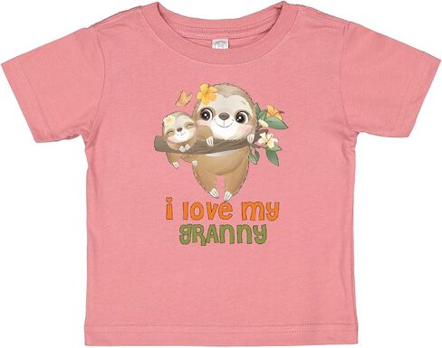 تي شيرت Inktastic Sloth I Love My Granny Baby in Kuwait