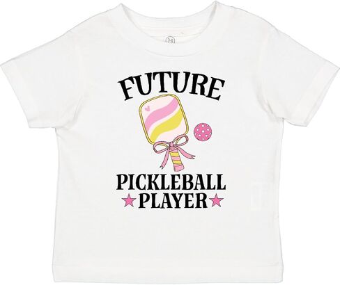 تي شيرت Inktastic Future Pickleball Player للفتيات الصغار in Kuwait