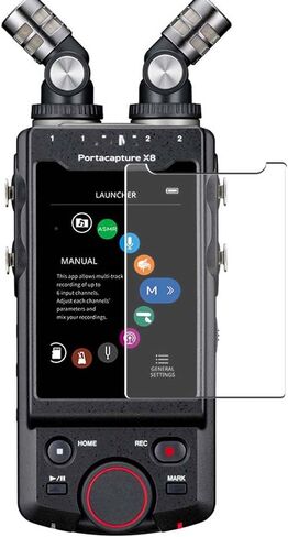 واقي شاشة مكون من 3 قطع، متوافق مع واقي فيلم Tascam Portacapture X8 TPU (ليس واقيات زجاجية مقسى) in Kuwait