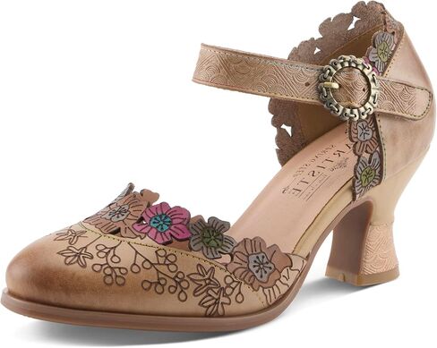 L'Artiste Happydance Women’s Mary Jane with Hand-Painted Style & Soft Comfort in Kuwait