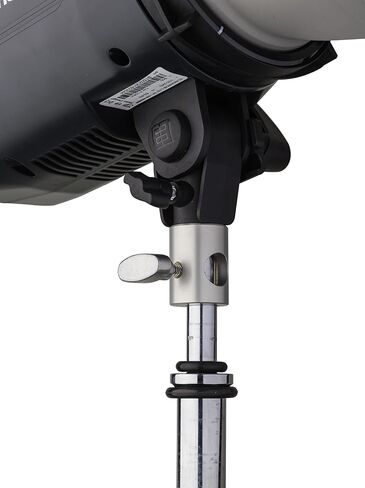 محول Kupo Baby، جهاز استقبال 5/8 بوصة إلى مسمار 5/8 بوصة لمصابيح Elinchrom، محول قفل آمن لحوامل C وأذرع الازدهار مع مسمار مخرش وخيط أنثى 1/4 بوصة -20 (KG013212) in Kuwait