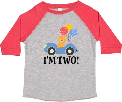 inktastic 2nd Birthday Bear 2 Year Old Boy Toddler T-Shirt in Kuwait