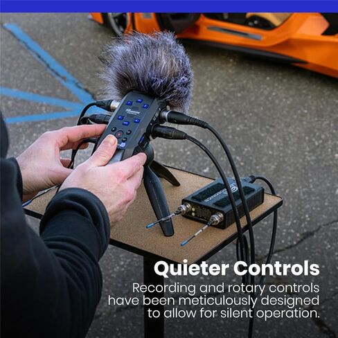 Zoom H6essential 6-Track 32-Bit Float Handy Recorder, Bundle with Bluetooth Adapter in Kuwait