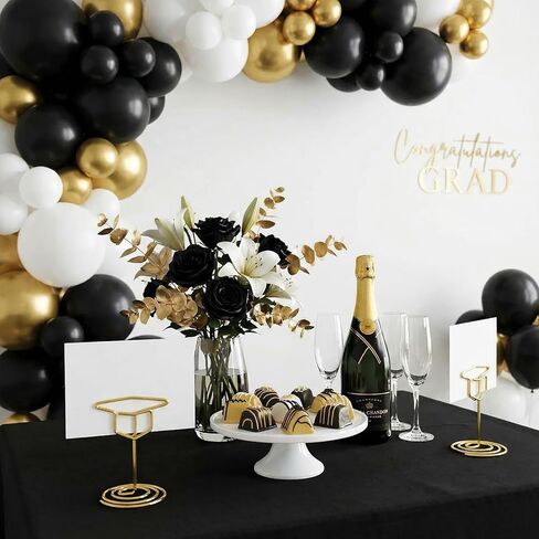 30 Pcs Grad Cap Graduation Picture Display Graduation Party Grad Cap Cards Holders Clips for Centerpieces Graduation Table Wedding Reception (30, Gold) in Kuwait