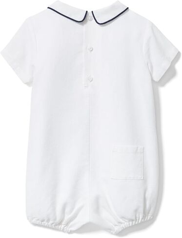 Janie and Jack Baby Boys' Linen Collared One-piece in Kuwait