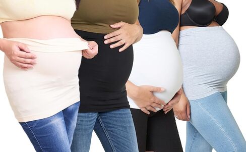 حزام بطن متوسط ​​3/pk باللون البني الداكن والأبيض والأسود وحزمة رمادية واحدة in Kuwait