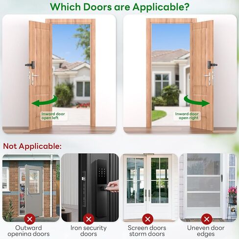 Anti-Theft Video Doorbell Mount for Eufy E340 Camera, Fully Metal Mounting Bracket, Anti-Blocks Motion Sensor, No Drilling Adjustable Accessories Mount for Houses/Apartments/Rentals-1 Pack in Kuwait