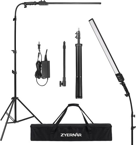 Photography Studio LED Lighting Kit with Adjustable Stand & Soft Tube, Ideal for Studio, Beauty & Tattoo Applications in Kuwait