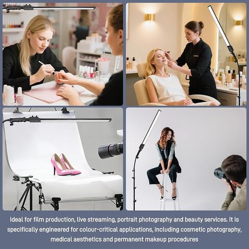 Photography Studio LED Lighting Kit with Adjustable Stand & Soft Tube, Ideal for Studio, Beauty & Tattoo Applications in Kuwait