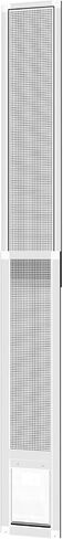 V2 Patio Pet Door Screen لوحة إدخال للأبواب المنزلق ، ومسار الباب يناسب Min HT 59.05 "إلى Max HT 84.25" ، شبكة مقاومة للأشعة فوق البنفسجية ، قفل باب المغناطيسي ، سهلة التثبيت والإزالة ، المتوسطة ، الأسود in Saudi Arabia