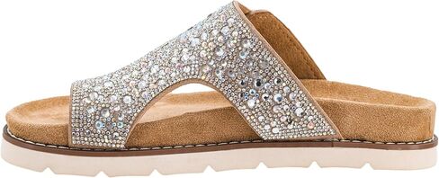Corkys Footwear Women’s Just The Girls Sandal – Featuring a Soft Lined and Cushioned Insole, A Thong-style Strap with an Adjustable Buckle and Toe Wrap in Kuwait