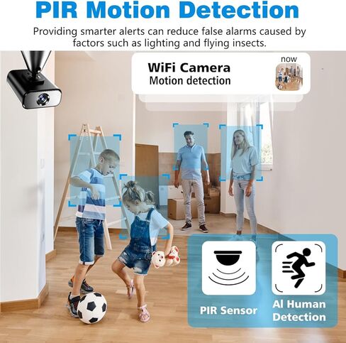【Free 64G】Wireless Wifi Ultra Mini Camera,4KHD Live Video,Pocket-Sized-Compact Tiny Security Cam,No Need Wifi Camera with Night Vision & Motion Detection,Nanny Cam for Home,Baby Monitor,Pet Monitor in Kuwait