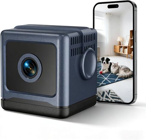 WiFi Mini Hidden Camera HD 1080P Wireless Security Cameras, Motion Detection Night Vision Loop Video, App Control Surveillance Nanny Cam for Home Office Baby Pet Monitor Video Only in Kuwait
