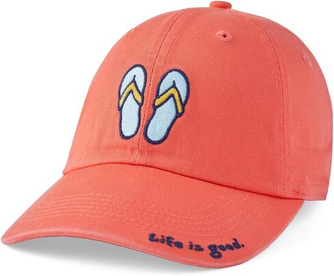 Life is Good. Flip Flops Chill Cap, Mango Orange in Kuwait