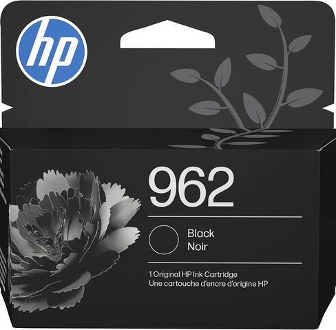 HP 962 Black Ink Cartridge | Works with HP OfficeJet 9010 Series, HP OfficeJet Pro 9010, 9020 Series | Eligible for Instant Ink | 3HZ99AN in Saudi Arabia