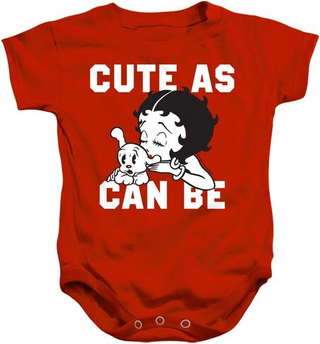 Betty Boop Cute As Can Be Infant Baby Girls Onesie Snapsuit in Kuwait