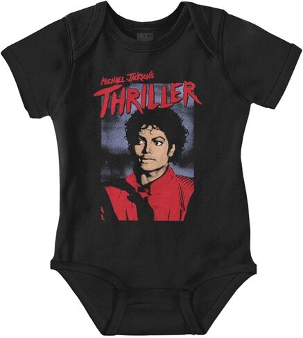 Brisco Brands Michael Jackson King of Pop Thriller Baby Romper Boys or Girls in Kuwait