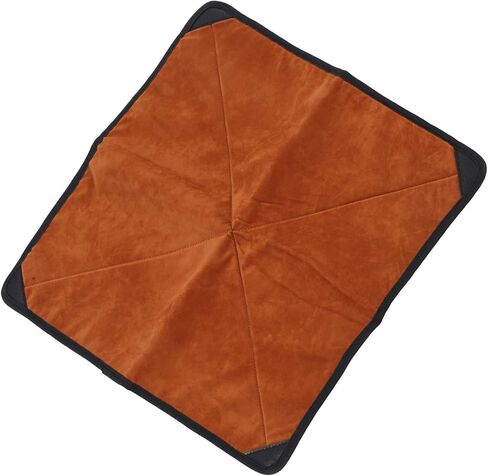 Camera Protective Wrap Cloth for DSLR Lens and Flash, Foldable Brown Flannel Blanket - Shock Absorption, Scratch Prevention, Multi - Equipment Use (Large) in Kuwait