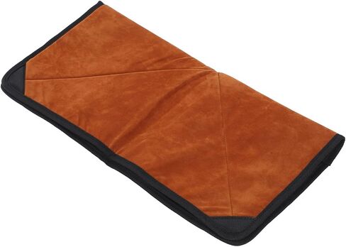 Camera Protective Wrap Cloth for DSLR Lens and Flash, Foldable Brown Flannel Blanket - Shock Absorption, Scratch Prevention, Multi - Equipment Use (Large) in Kuwait