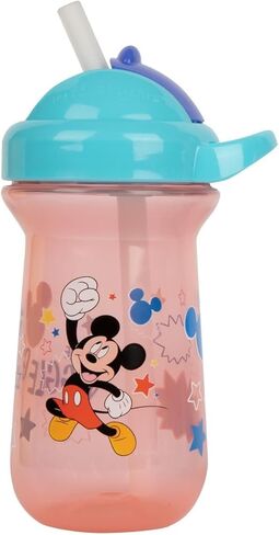 Tomy - The First Years Disney Mickey Mouse Toddler Straw Cups, 2Pk in Kuwait