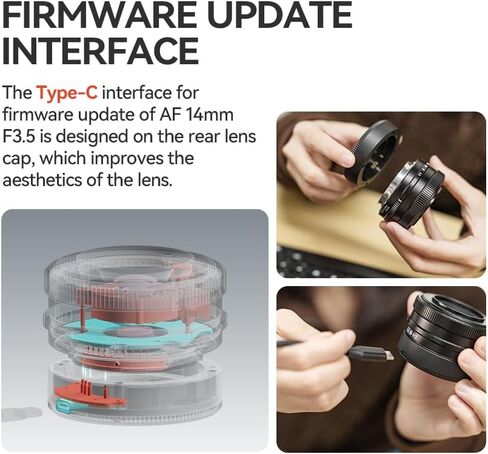 TTartisan 14 مللي متر F3.5 واسعة الملاك APS-C AF عدسة الكاميرا لسوني E Mount A6000 A6100 A6600 NEX-7 NEX-5T NEX-5R in Kuwait