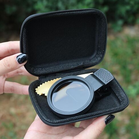 52mm Clip-On CPL Phone Camera Lens Filter Ultra Slim Multi- Coated Polarizer Circular Filter in Kuwait