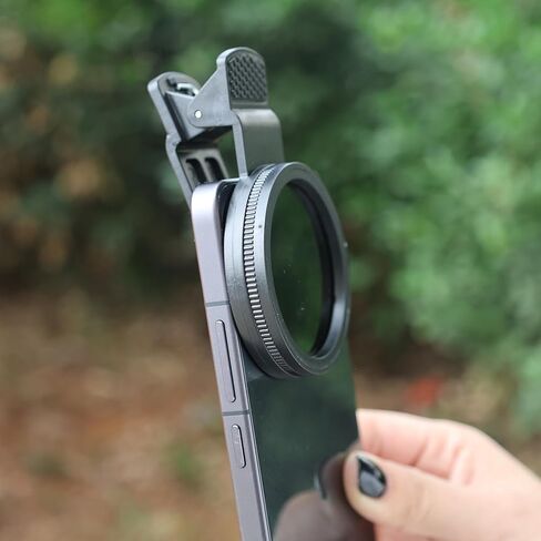 52mm Clip-On CPL Phone Camera Lens Filter Ultra Slim Multi- Coated Polarizer Circular Filter in Kuwait