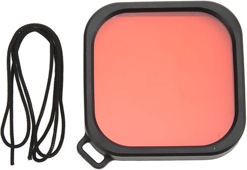 Case Dive for 8/9 - Red Accessory Enhances Diving Photos and Corrects Color (Acouto3e6b0f1hxs-11) in Kuwait