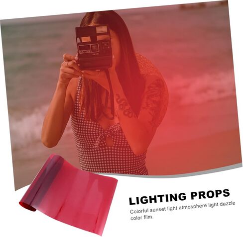 Veemoon Sunset Atmosphere Light Film Sheet Correction Filter for Photography Video in Kuwait