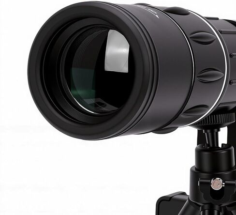 نطاقات اكتشاف، 16 × 52 أحادية عالية الطاقة، مع محول للهواتف الذكية، طلاء SMC، مقاوم للضباب المائي، خفيف الوزن، صغير الحجم، لحفلات المشي لمسافات طويلة لمشاهدة الطيور in Kuwait