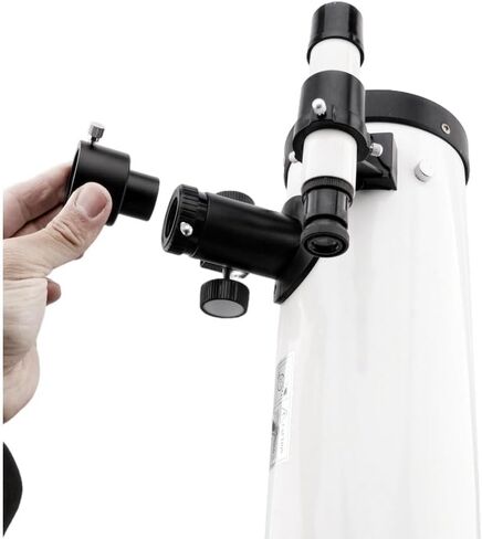 Telescope Eyepiece Adapter 0.965" to 1.25" – Secure Side Screw Design – Compact Adapter for Vintage Telescopes in Kuwait
