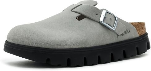 Birkenstock womens Boston Chunky Sandal - Suede in Kuwait