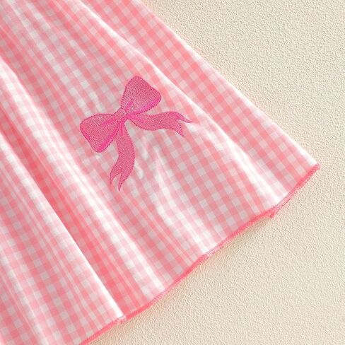 Big Sister Little Sister Matching Outfits Newborn Baby Girl Summer Smocked Romper Shirt Toddler Short Sleeve Dress in Saudi Arabia