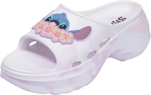 شباشب وصنادل نسائية مرخصة رسميًا من Disney Character Stitch - أحذية خفيفة الوزن ومقاومة للماء أحذية مائية للصيف والأزياء والملابس الكاجوال in Kuwait