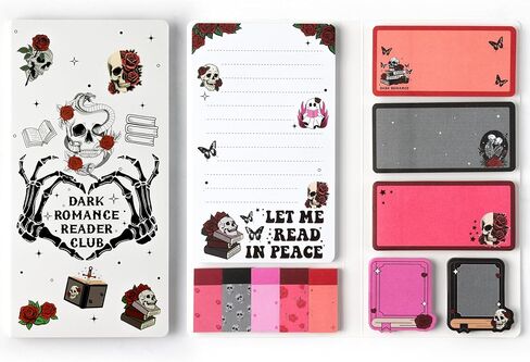 4 حزمة معلم الملاحظات اللزجة مجموعة - Apple Boho Rainbow Shape Self Self Fads Pads Palciation Palmication Hight Palcs Memo Memo Marker Back to School Office Supplies ، كل 550 ورقة in Saudi Arabia