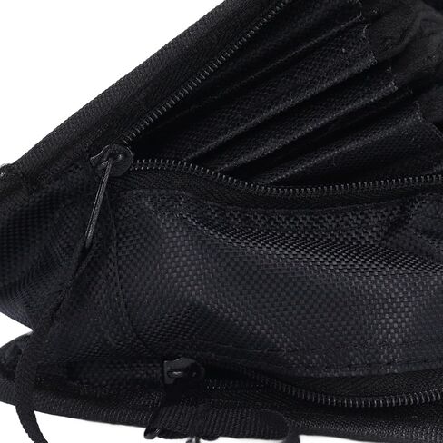 Camera Filter Carrying Case with 9 Slots, Large Capacity Nylon Bag, Design - Adjustable Shoulder Strap, Double Zipper, Outdoor Travel Essential in Kuwait