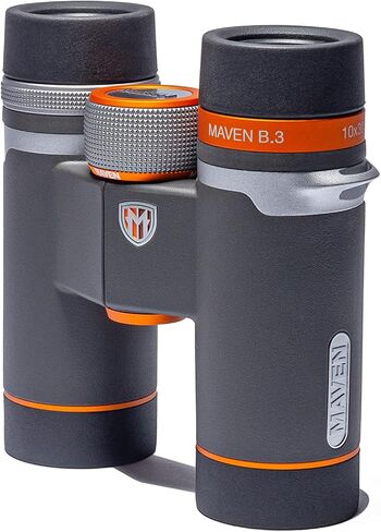Maven B.3 10x30 mm Binoculars – Compact, Fogproof, Waterproof Hunting & Bird Watching Binoculars with ED Glass (Black/Grey) in Saudi Arabia