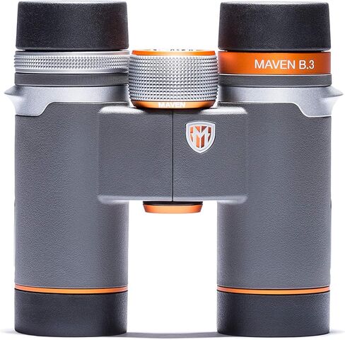 Maven B.3 10x30 mm Binoculars – Compact, Fogproof, Waterproof Hunting & Bird Watching Binoculars with ED Glass (Black/Grey) in Saudi Arabia